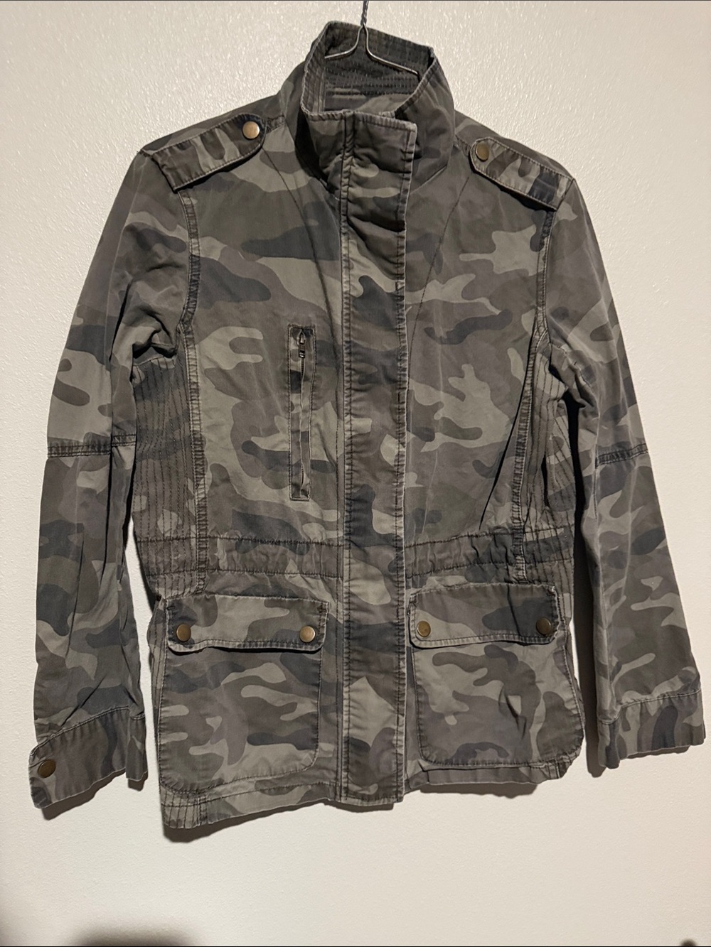 Women’s Camo Utility Jacket - Olive Camo